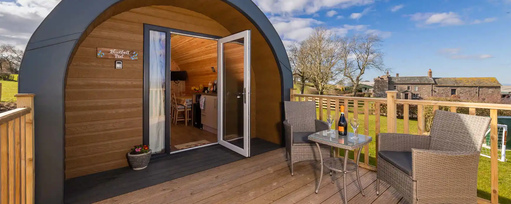 Pooley Bridge camping and glamping pods