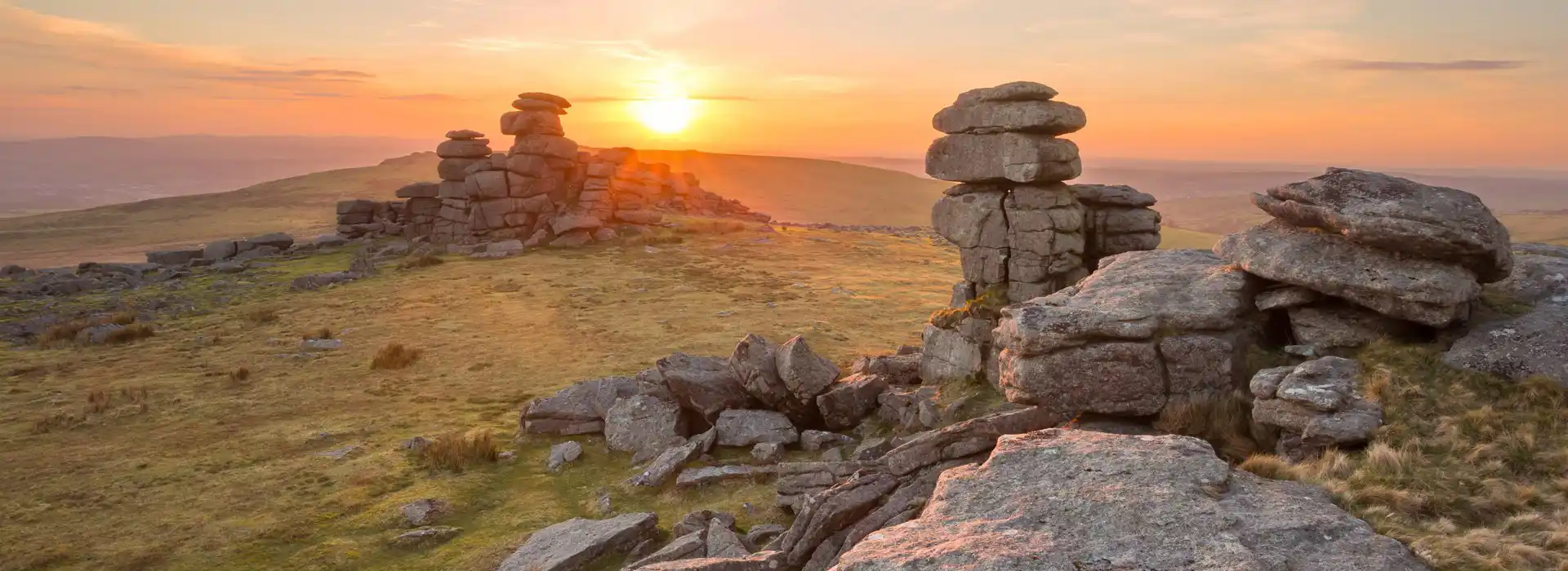 Camping pods on Dartmoor