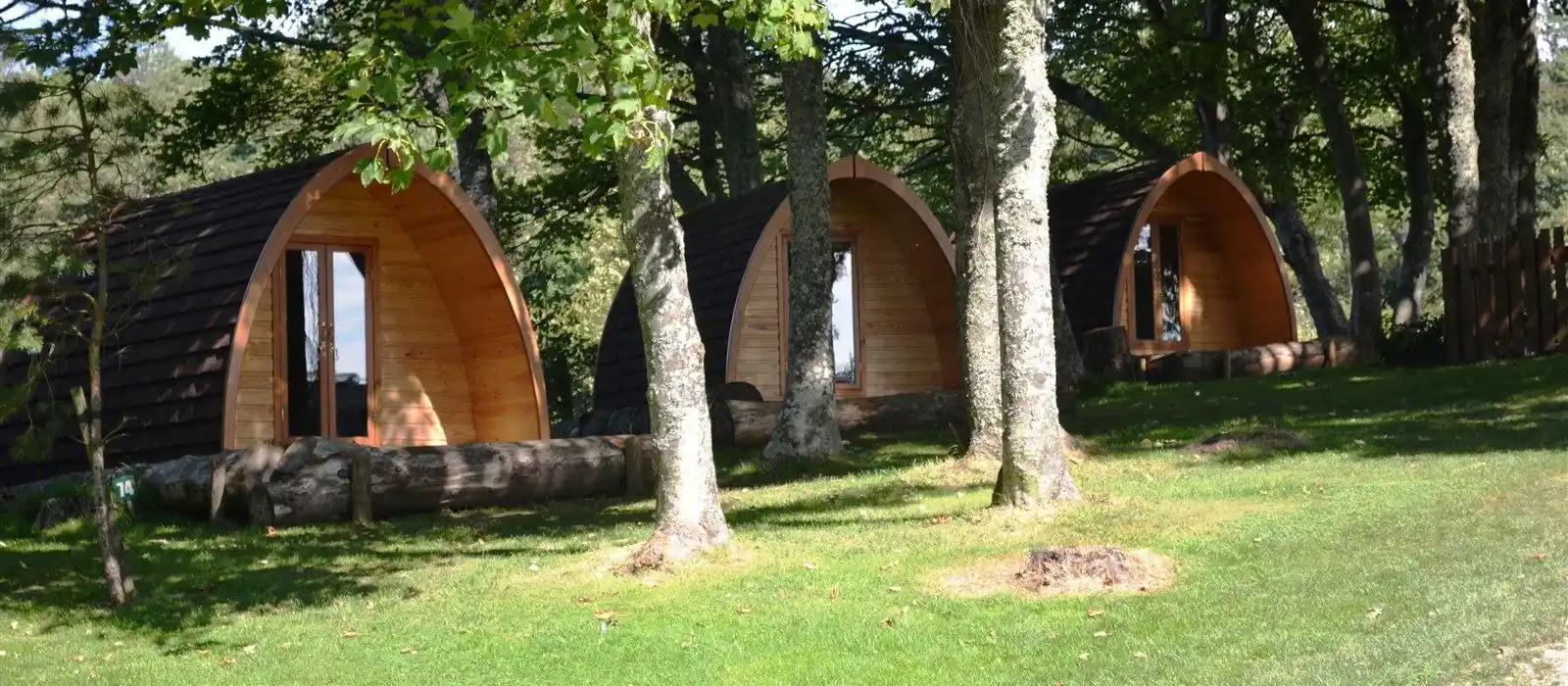 Eskdale camping pods