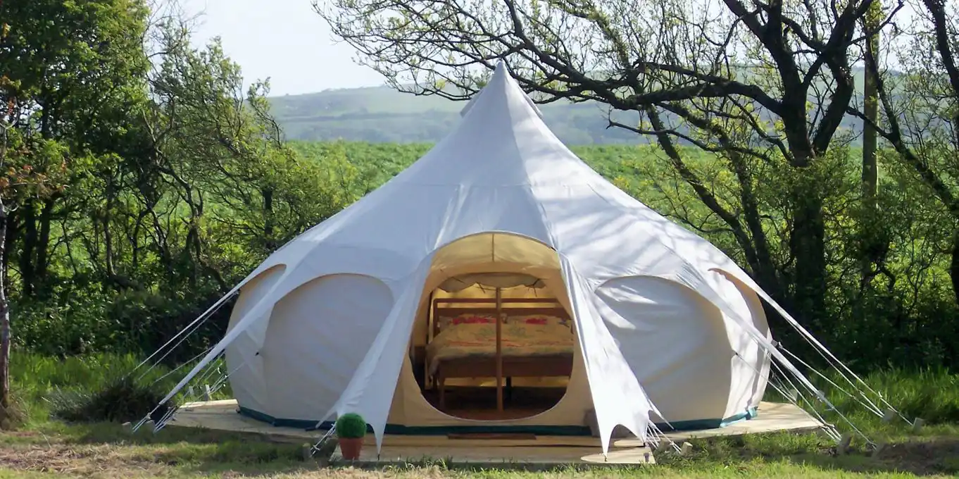 Glamping in North Devon