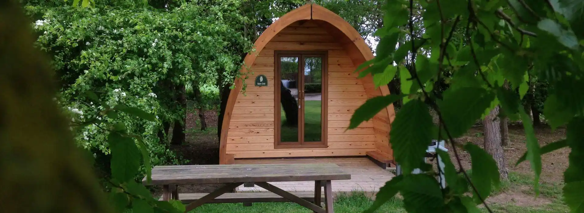 Camping pods in Herefordshire