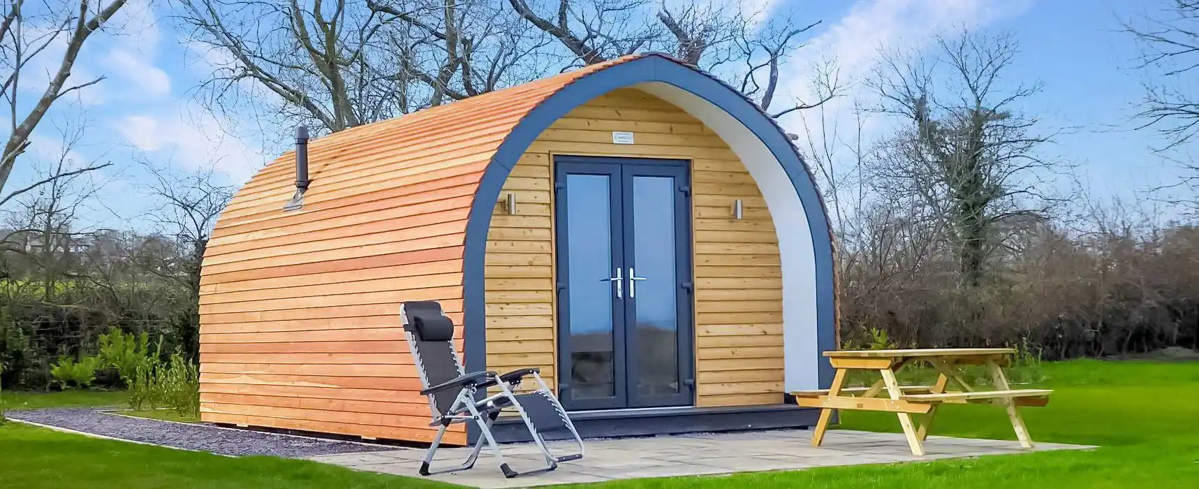 Camping and glamping pods in Chester