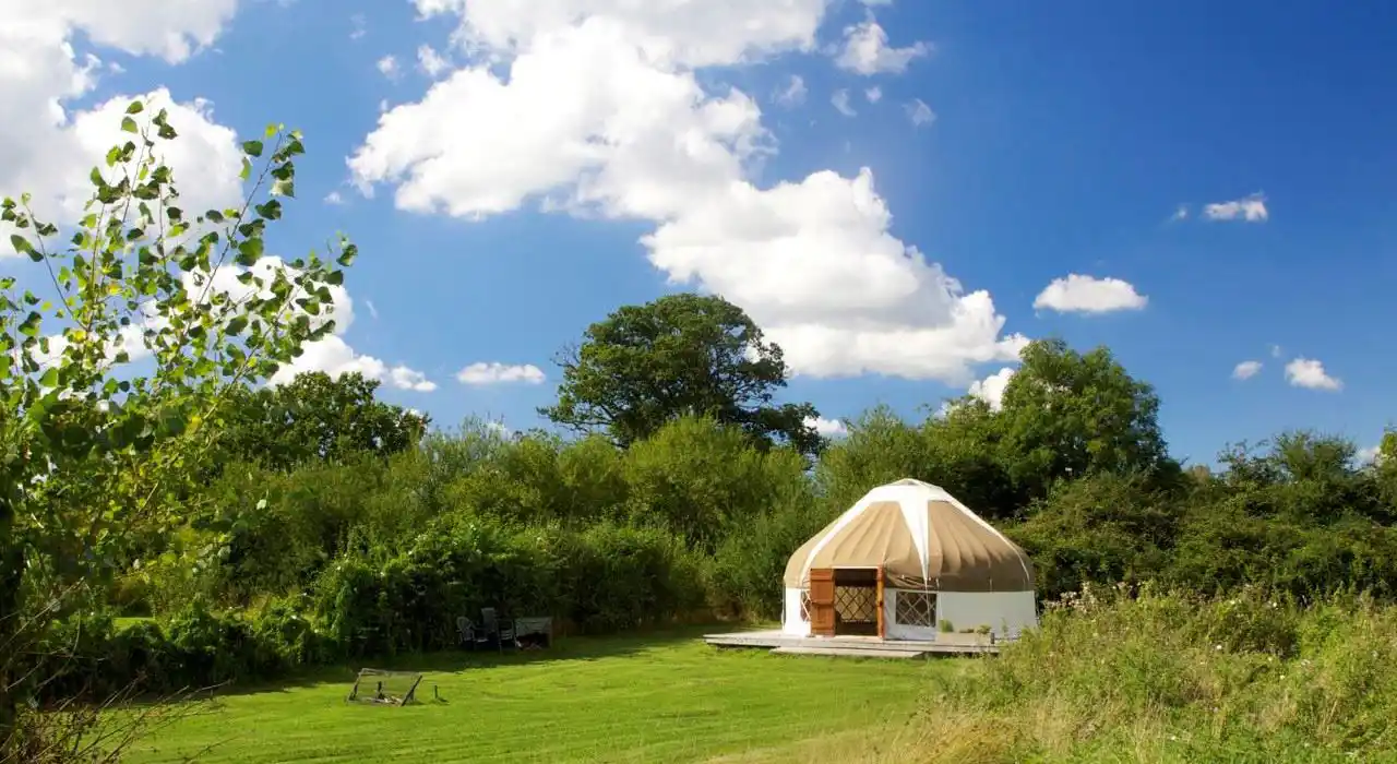 Glamping in South England