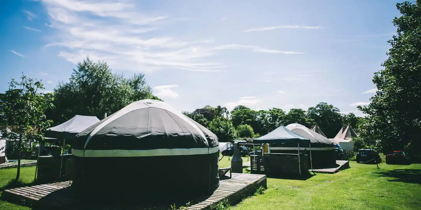 Glamping in North Norfolk