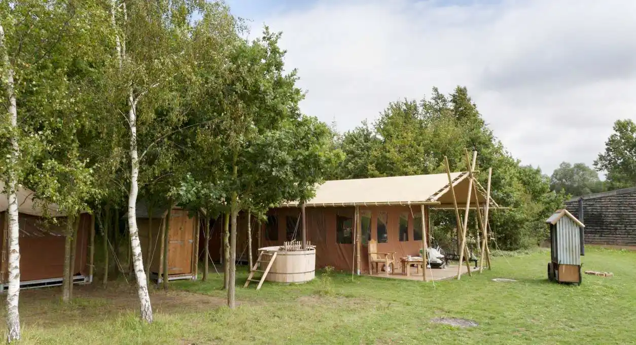 Glamping with hot tubs in Essex