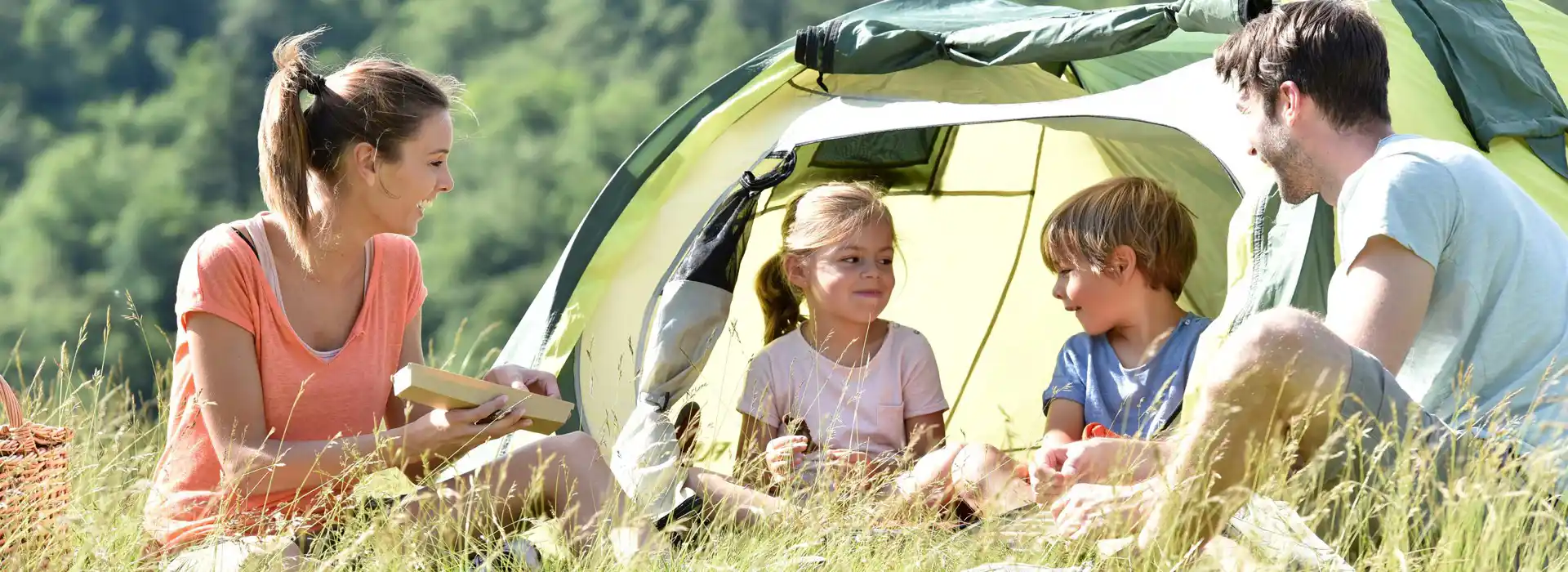 The best family campsites
