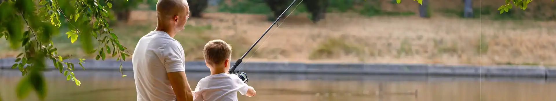 Caravan parks with fishing