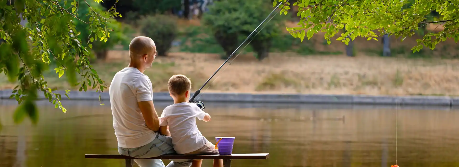 Caravan parks with fishing
