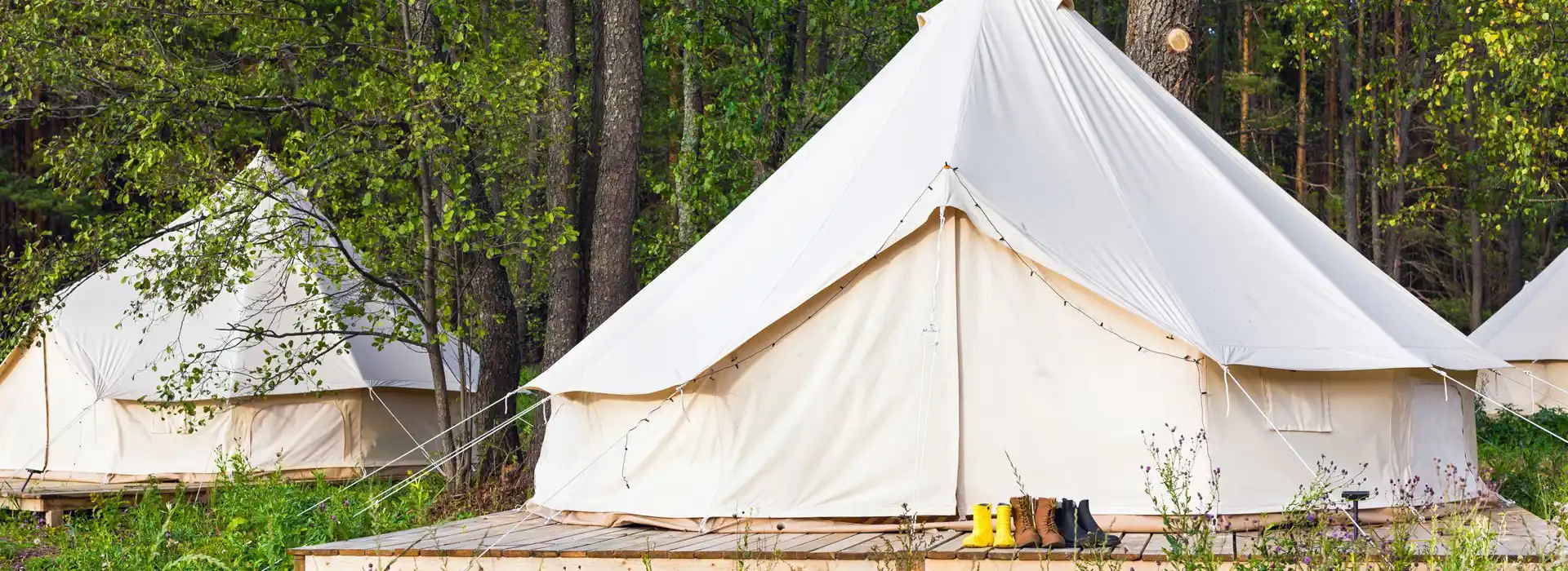 Glamping in County Durham