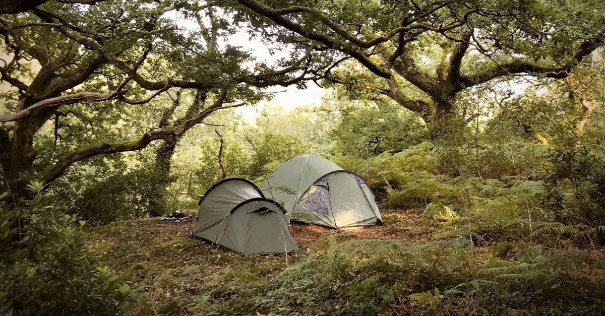 Wild camping area Wild camping area
