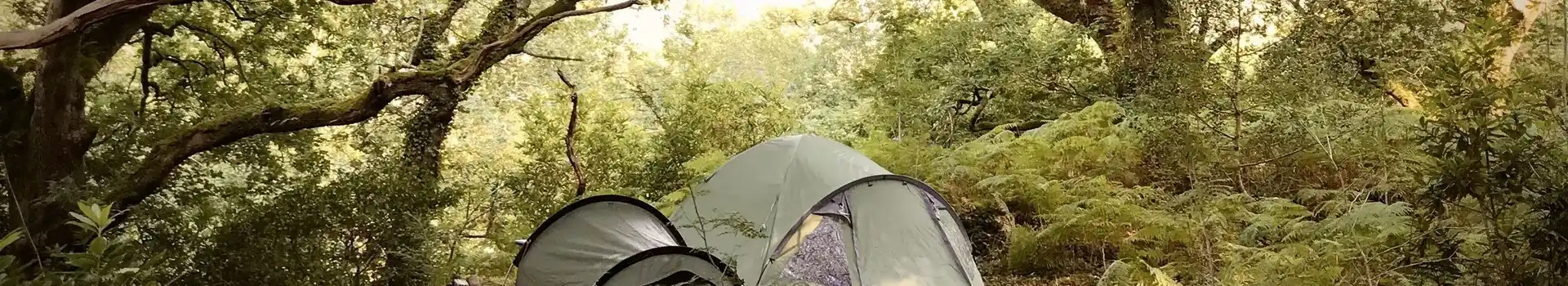 Nearly wild camping
