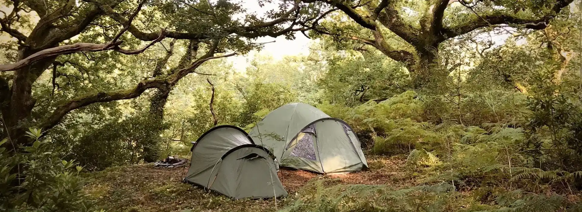 45 almost wild camping sites