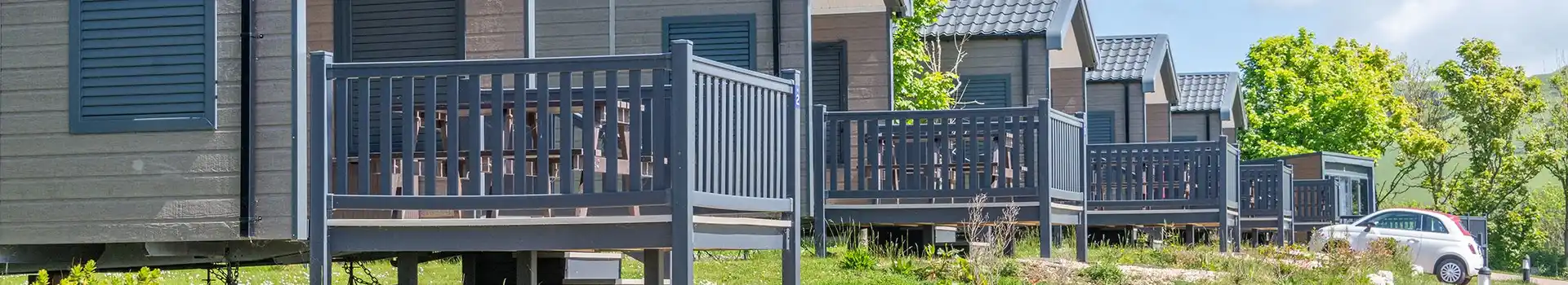 Glamping cabins