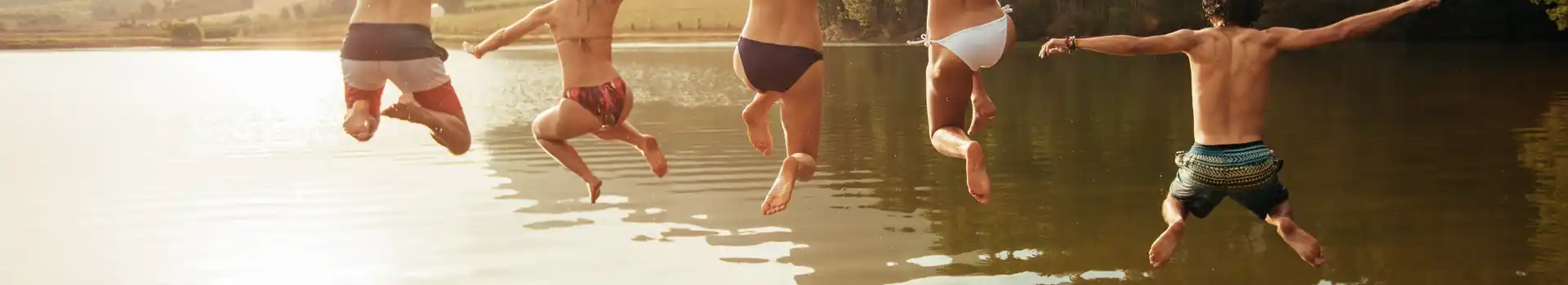 Wild swimming campsites