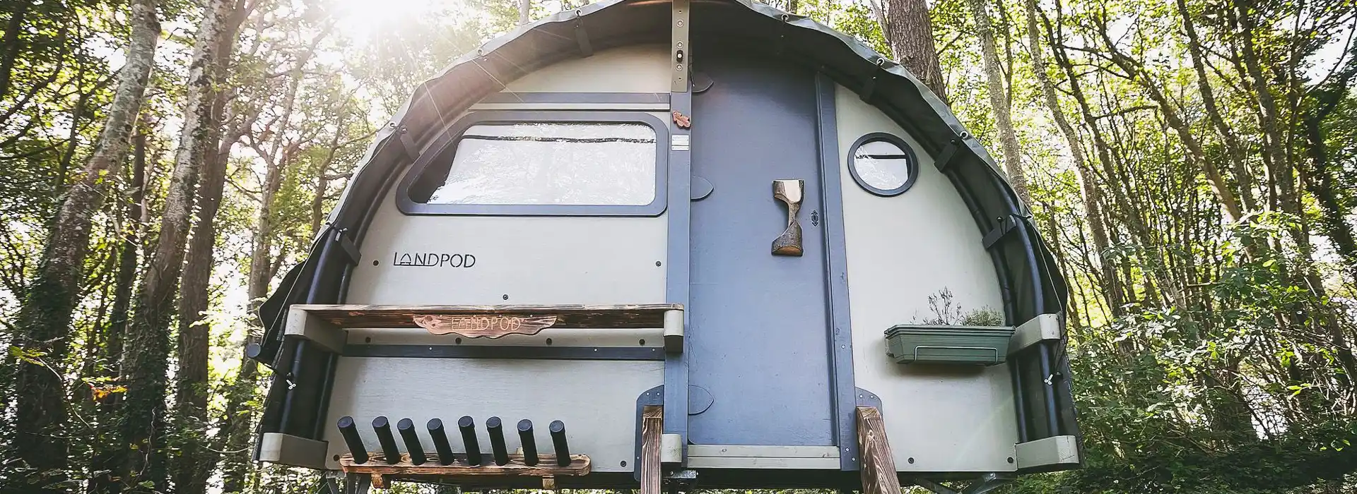 Landpod glamping sites