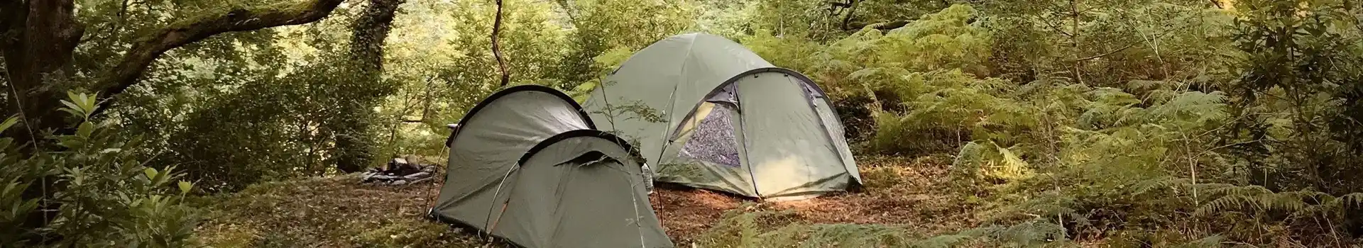 Off grid campsites