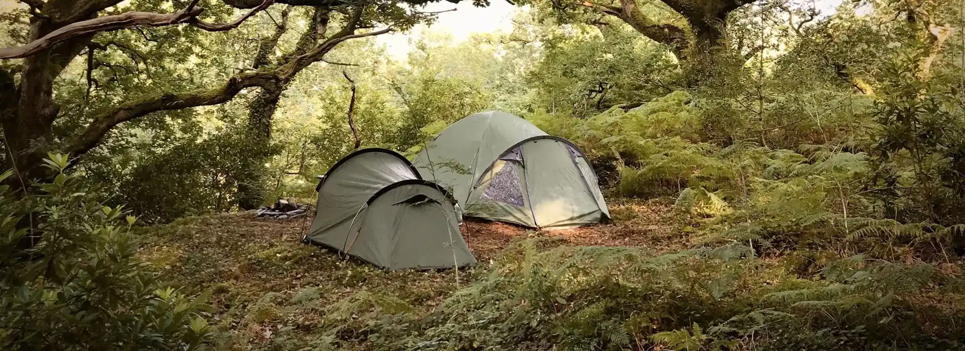 Off grid campsites