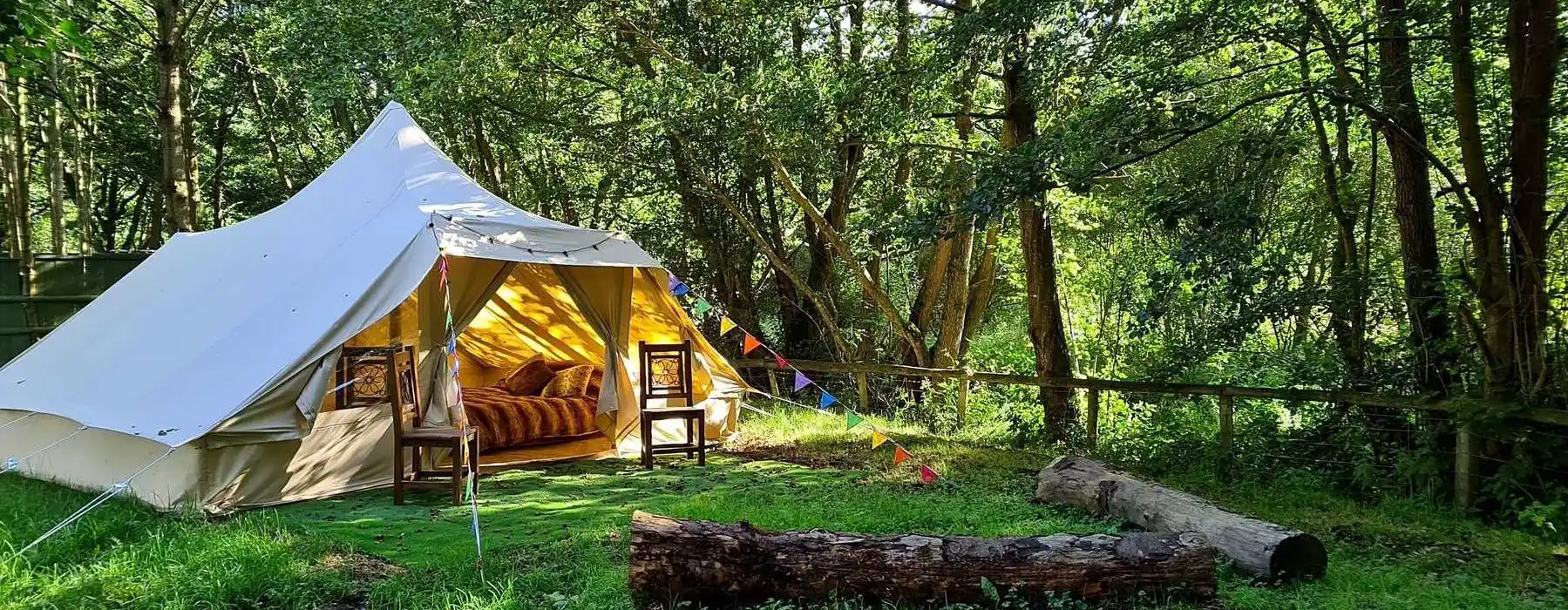 bell tents in Shropshire