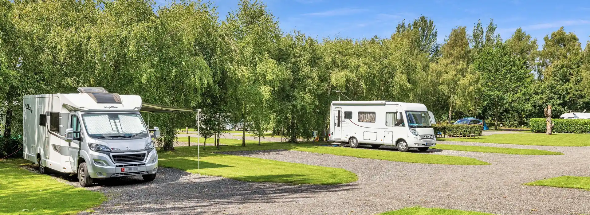 Campervan and motorhome sites in Yorkshire