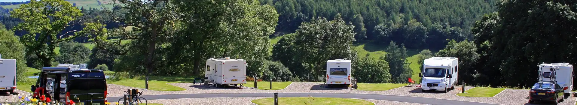 Caravan parks in Powys