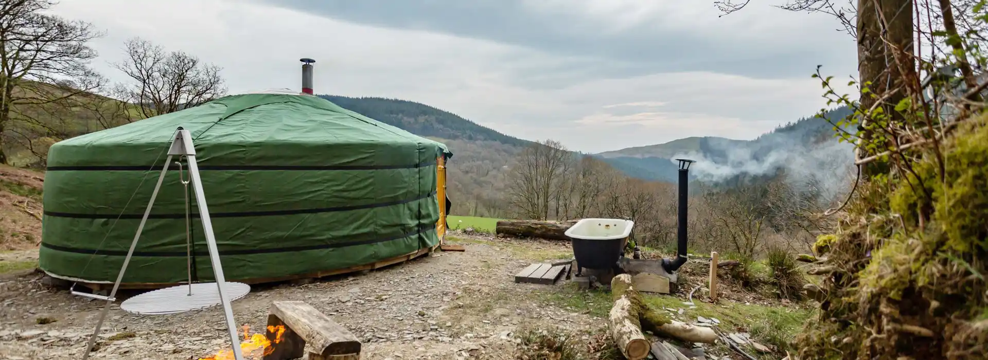 Dolgellau yurts