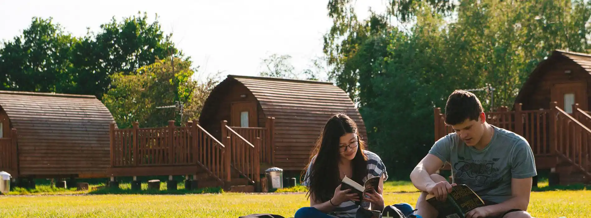 Camping pods in Hertfordshire