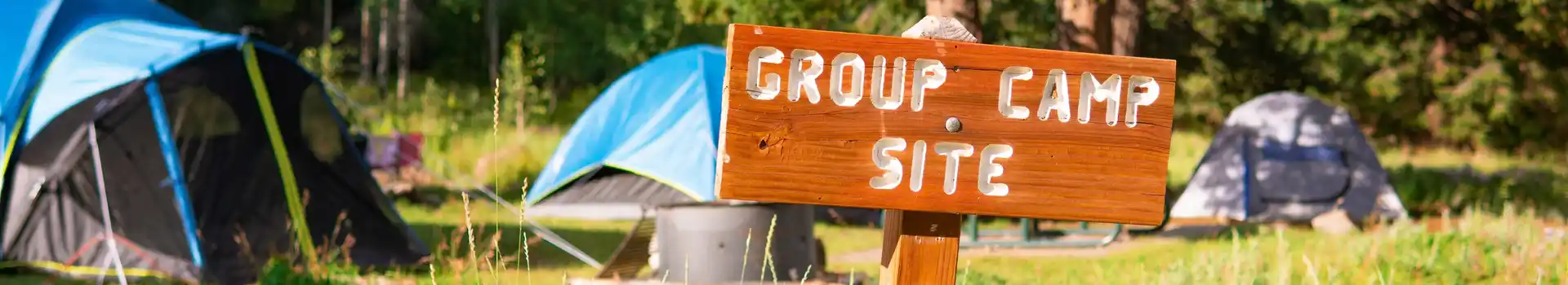 Campsites that allow groups
