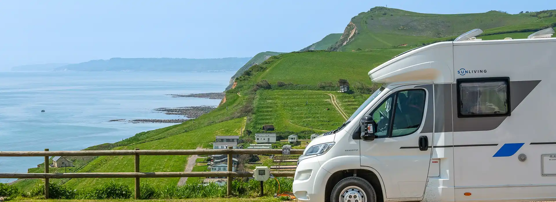 Campervan and motorhome sites in Dorset