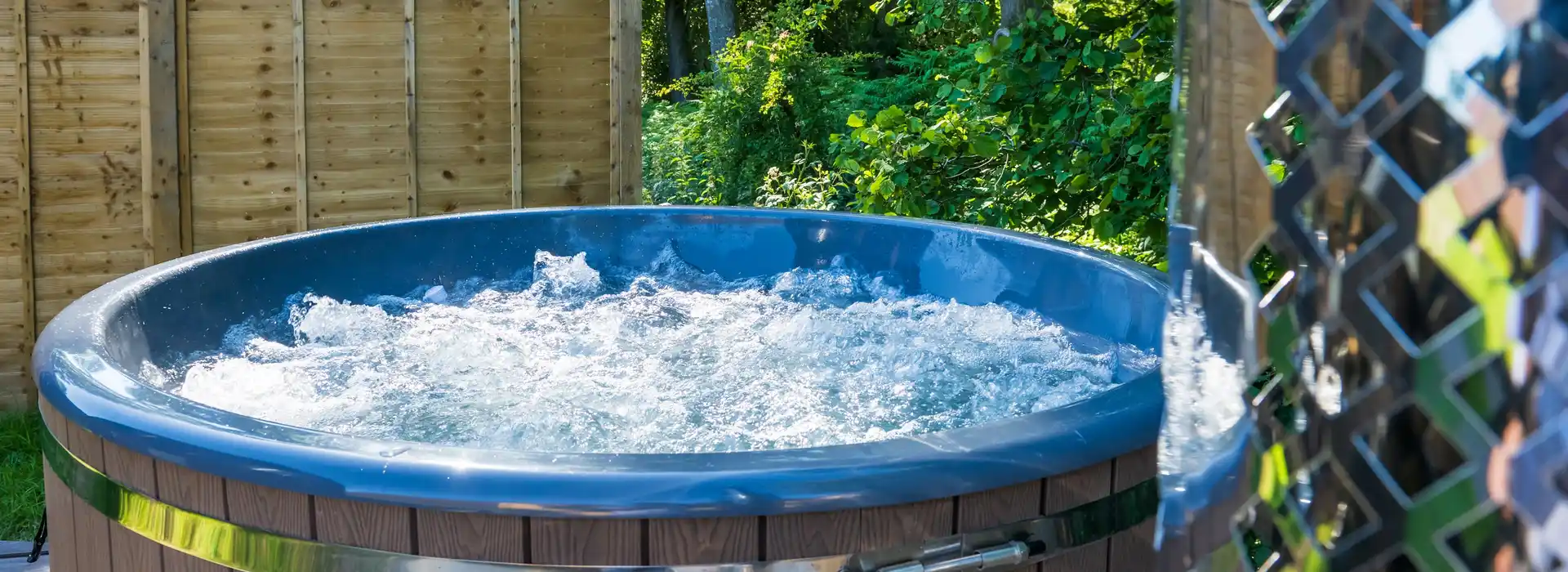 Campsites with hot tubs