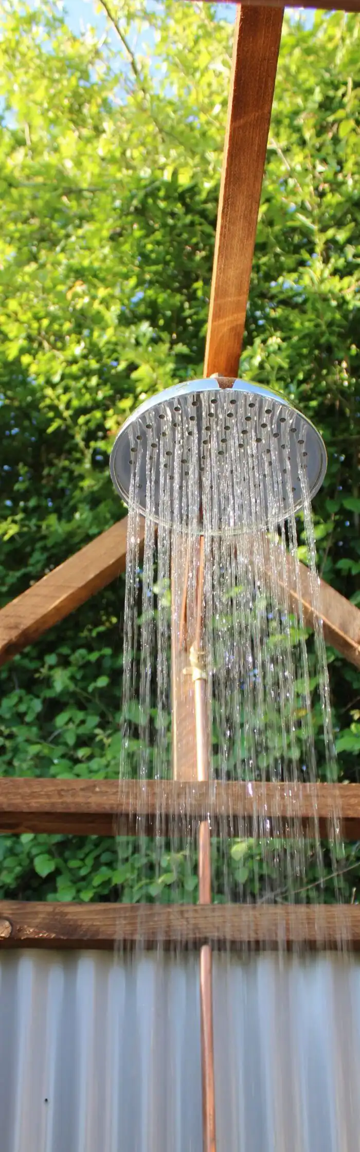 Campsites with showers