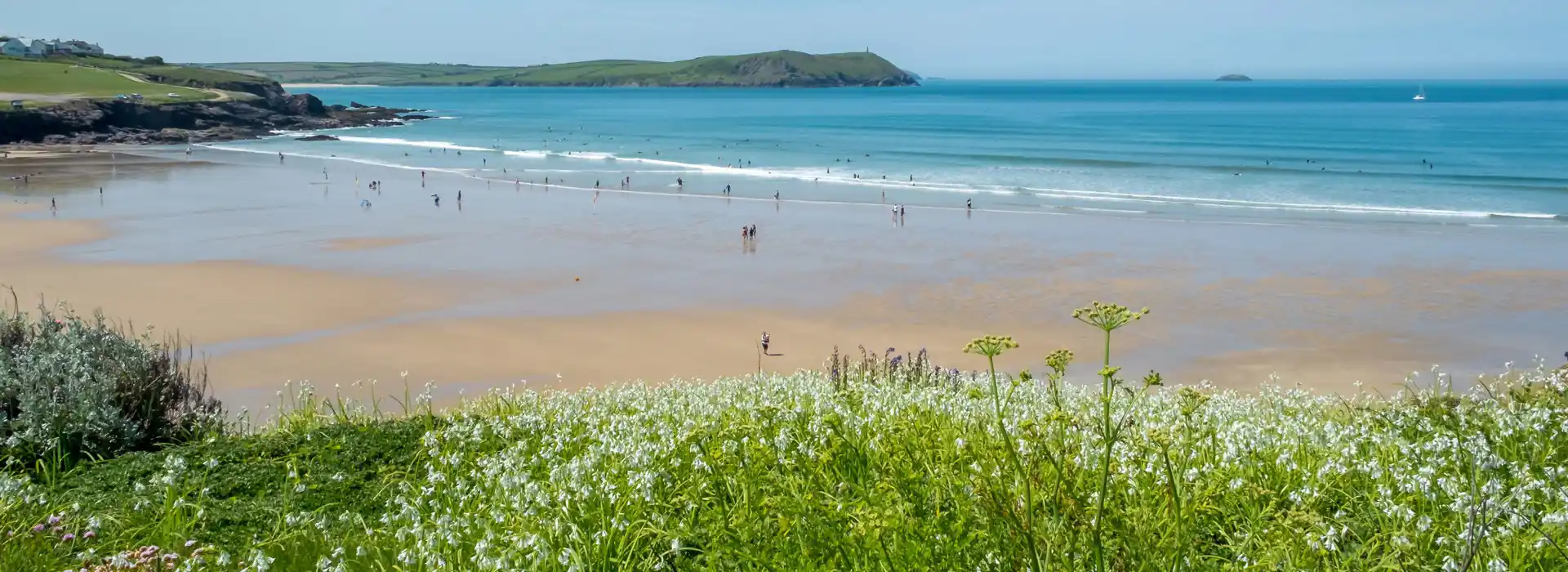 campsites near Polzeath Beach