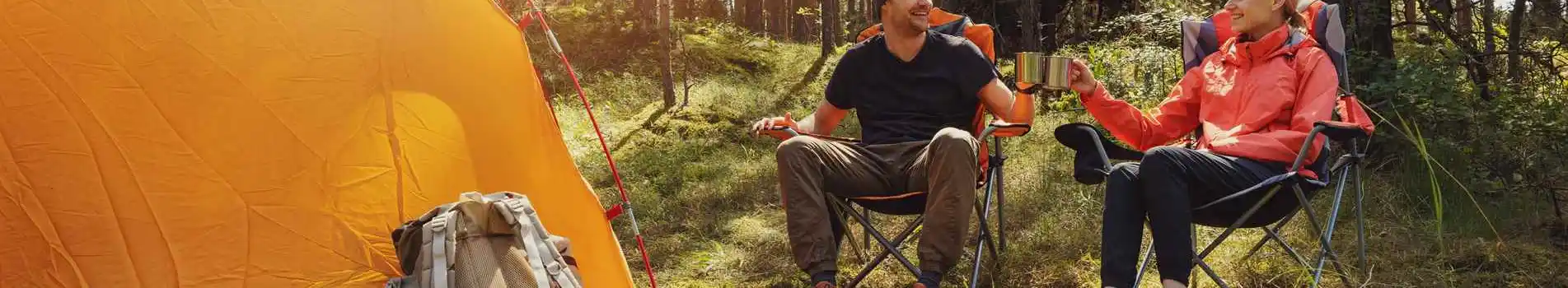 Woodland camping Devon