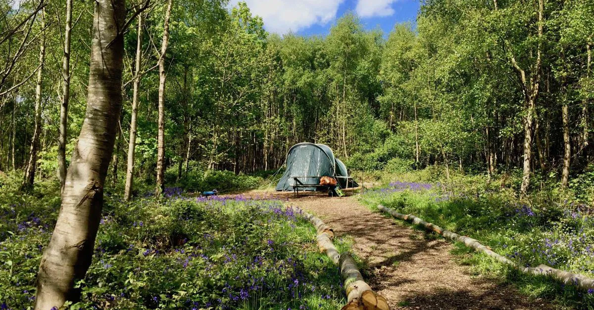 Private tent camping near me 2025