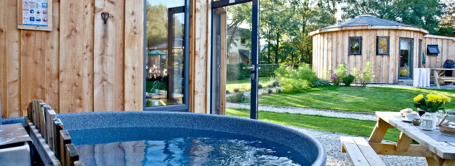 Best glamping spas in the UK