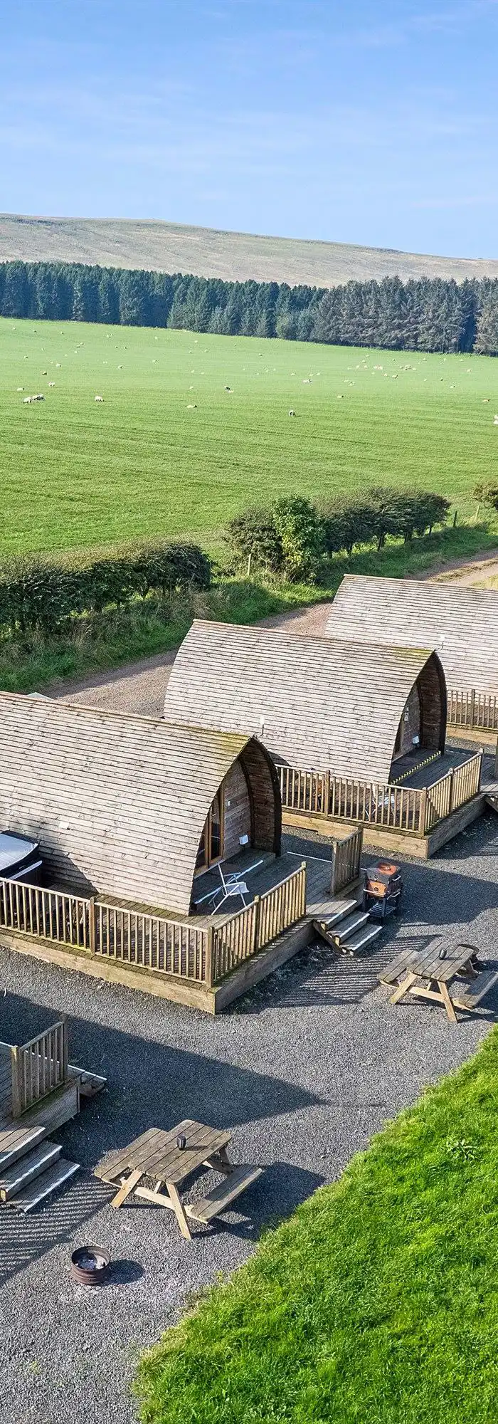 6 camping and glamping pods in Edinburgh and the Lothians