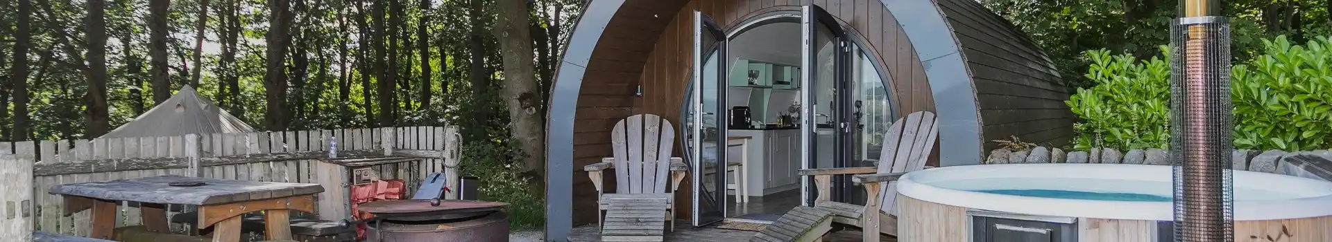 Camping and glamping pods near Bolton Abbey
