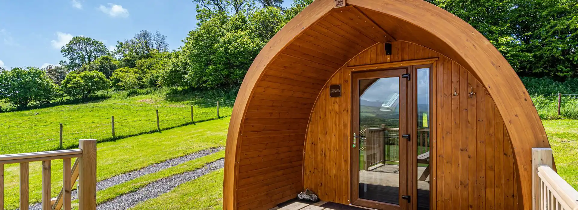 Cockermouth camping and glamping pods