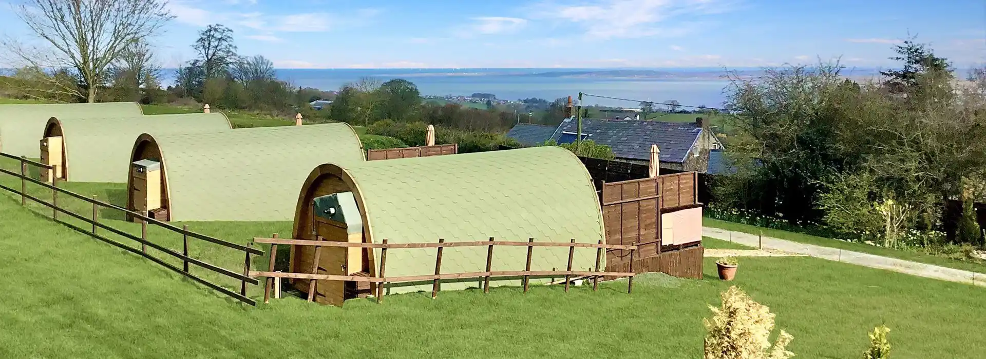 Camping and glamping pods in Liverpool