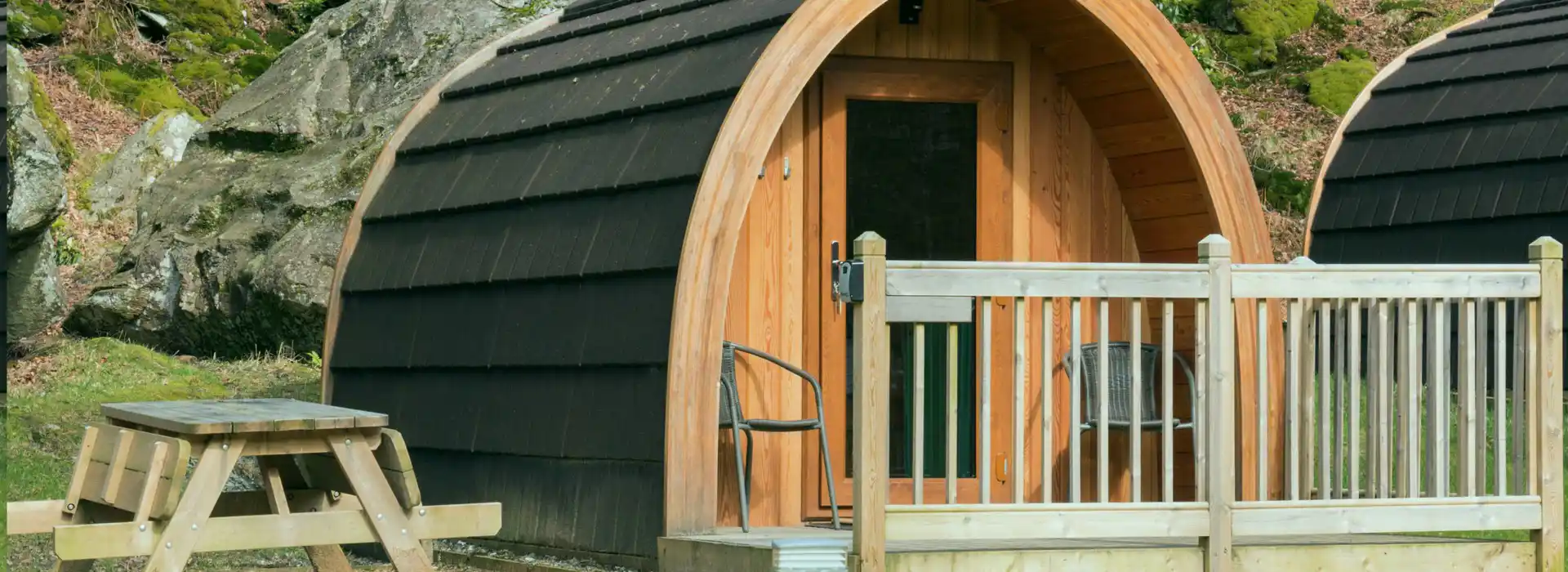 Shrewsbury camping and glamping pods