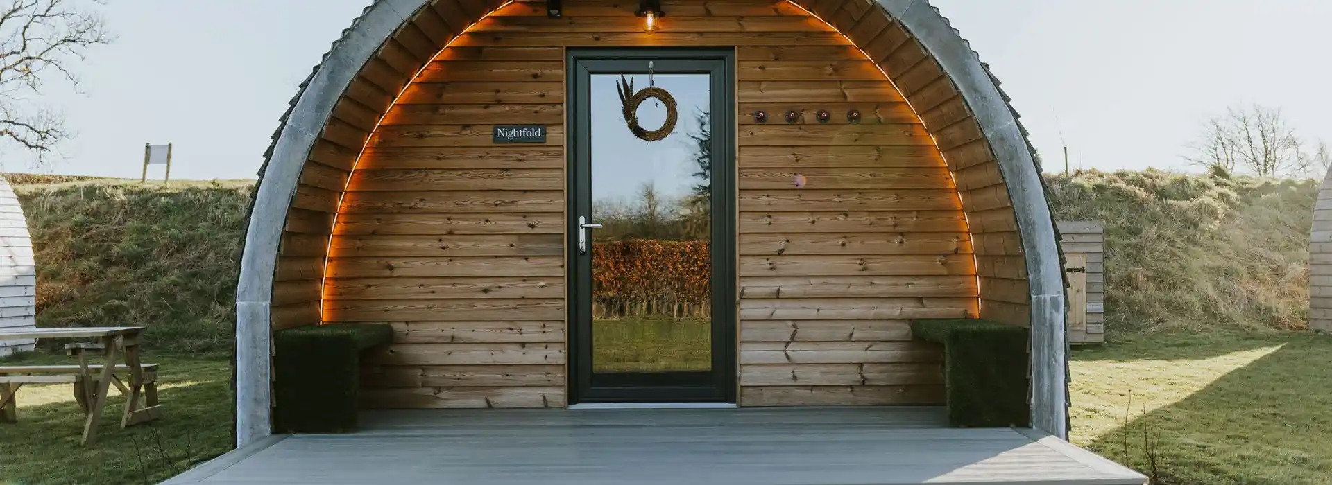 Alnwick camping and glamping pods