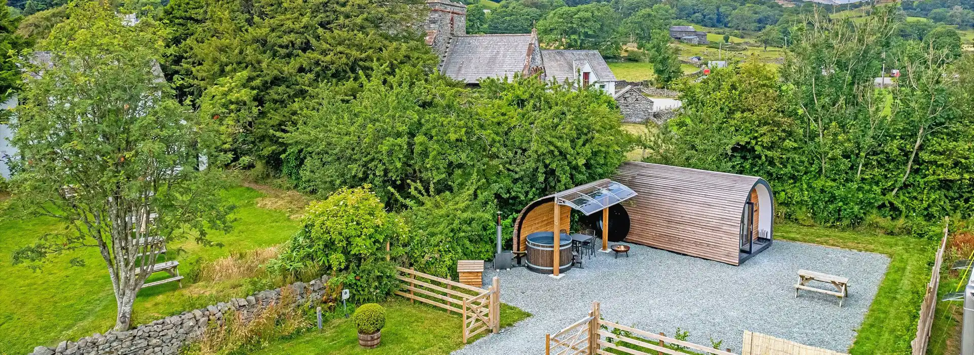 Bowness-on-Windermere camping and glamping pods
