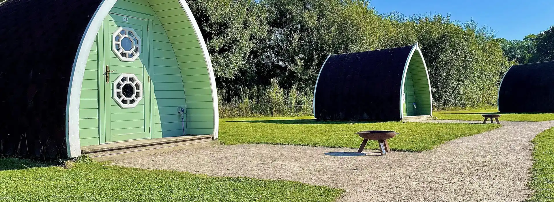 Garstang camping and glamping pods