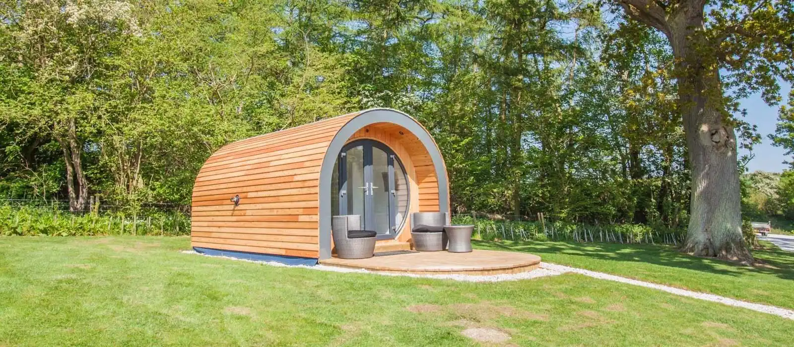 Camping and glamping pods in Pickering