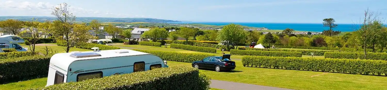 Caravan parks near the beach in Cornwall