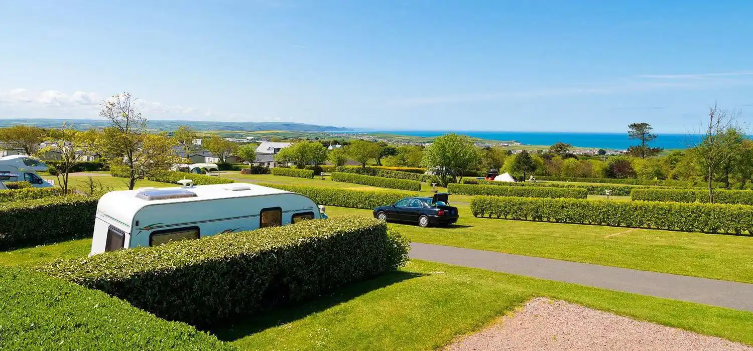 Caravan parks near the beach in Cornwall