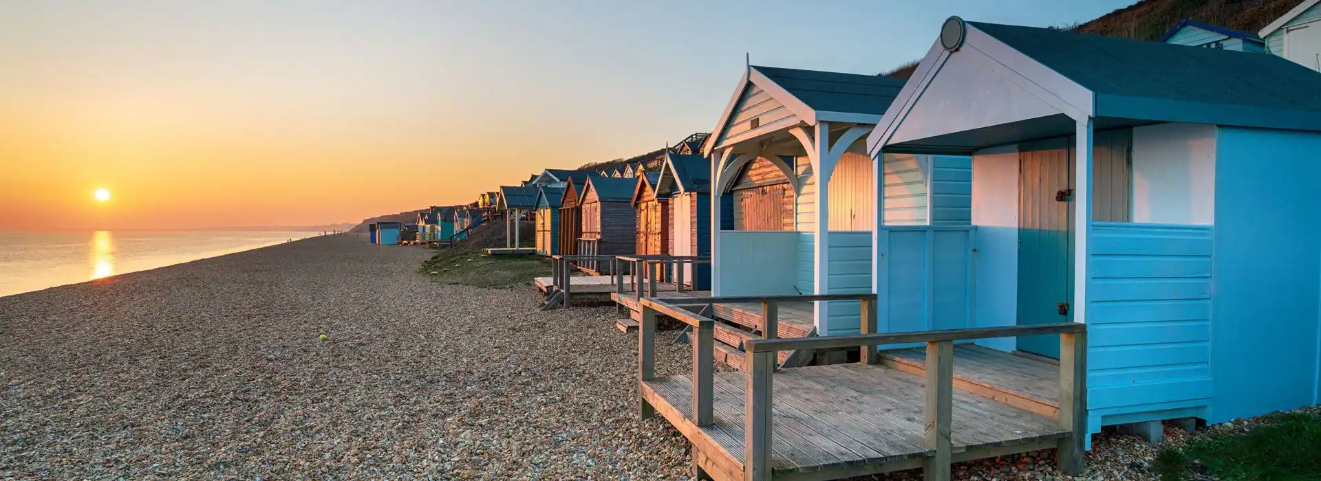 Campsites near the beach in Hampshire