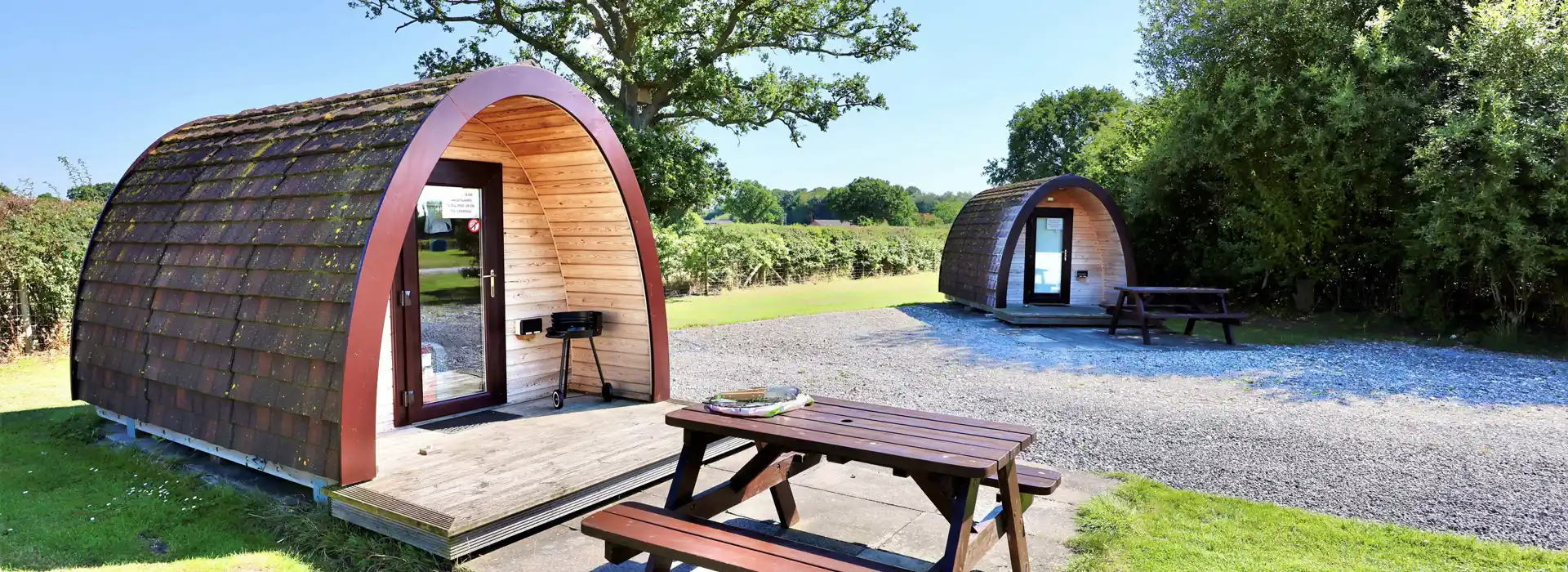 Camping and glamping pods in Skelton
