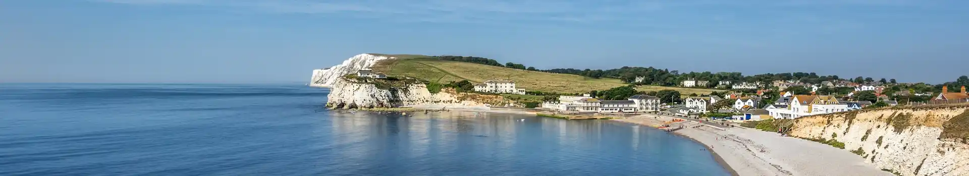 Campsites near the beach on the Isle of Wight