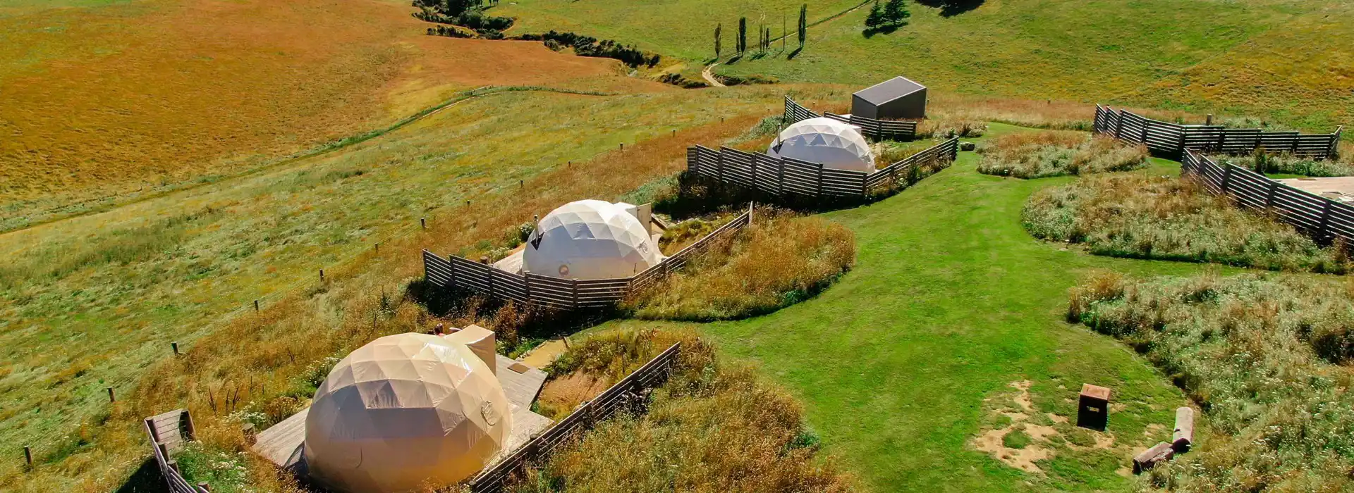 Glamping domes near me