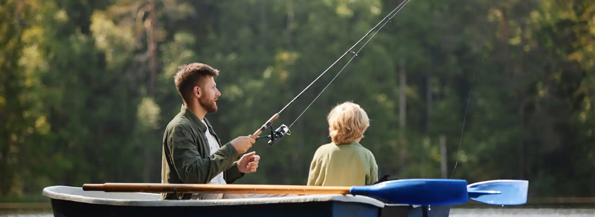 Glamping with fishing near me